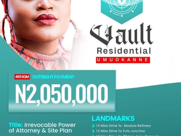 Vault Residential, Umuokanne, Imo State 12 Vault Residential, Umuokanne, Imo State