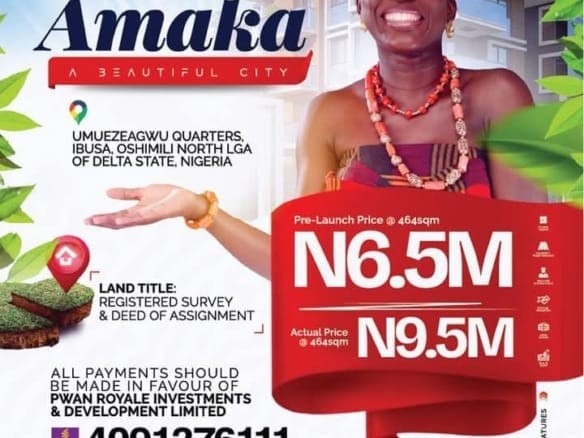 A REAL ESTATE INVESTMENT GOLD MINE IN ASABA 18 A REAL ESTATE INVESTMENT GOLD MINE IN ASABA