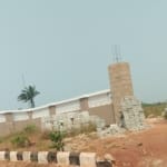 Fenced Dry Land in Asaba Behind Admiralty University