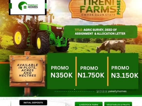 Fertile Lands, Unbeatable Prices Starting From 350k Per Plot! 6 Fertile Lands, Unbeatable Prices Starting From 350k Per Plot!