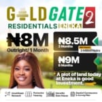 Secure Your Goldmine at Gold Gate Residentials, Eneka 2!