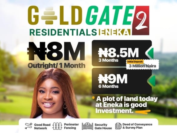 Secure Your Goldmine at Gold Gate Residentials, Eneka 2! 7 Secure Your Goldmine at Gold Gate Residentials, Eneka 2!