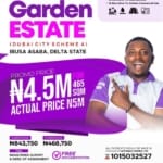 Beautiful Garden Estate Land in Asaba