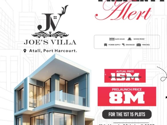 JOE'S VILLA ESTATE PORT HARCOURT 18 JOE'S VILLA ESTATE PORT HARCOURT