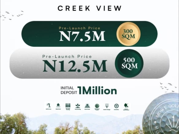 Mowe Golf Town (Creek View 300sqm) 5 Mowe Golf Town (Creek View 300sqm)