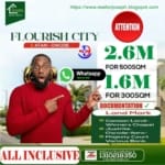 Prime Land of 500sqm Along Ilaro Owode Express Road, Atan-Owode Ogun State.