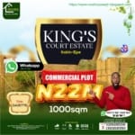 Prime commercial 1000sqm land along Ikorodu Express Road, Itokin Epe Lagos!