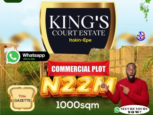 Prime commercial 1000sqm land along Ikorodu Express Road, Itokin Epe Lagos! 6 Prime commercial 1000sqm land along Ikorodu Express Road, Itokin Epe Lagos!