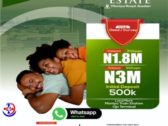 Prestige 500sqm Land in Ibadan along Moniya Road, Oyo State 20 Prestige 500sqm Land in Ibadan along Moniya Road, Oyo State