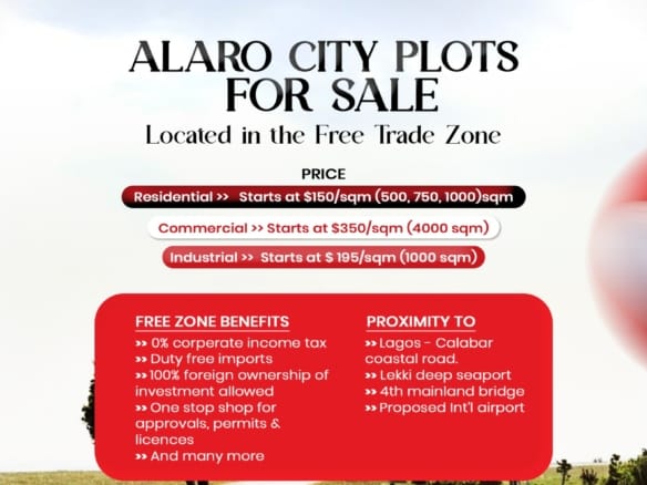 Serviced plots in Alaro City for sale 9 Serviced plots in Alaro City for sale