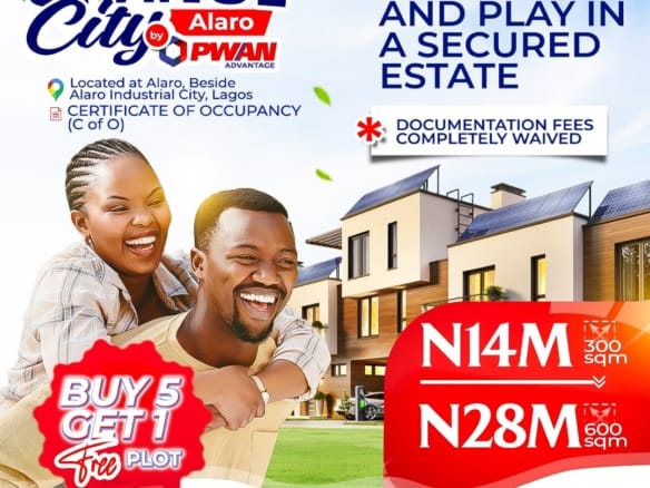 Orange City Alaro, Beside Alaro Industrial City, Lagos 5 Orange City Alaro, Beside Alaro Industrial City, Lagos