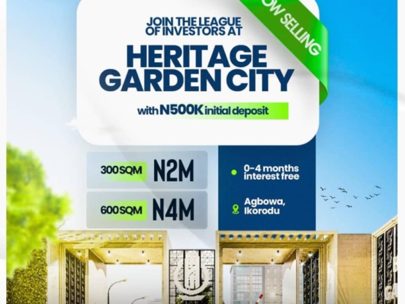 Heritage Garden City, Agbowa, Ikorodu