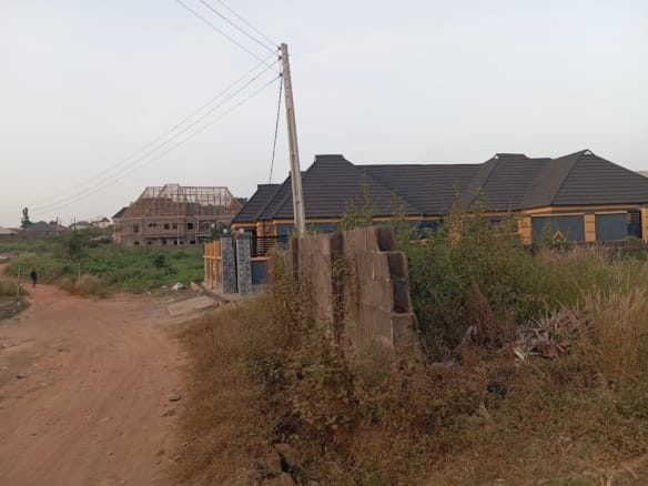 A secure residential land in Ibadan
