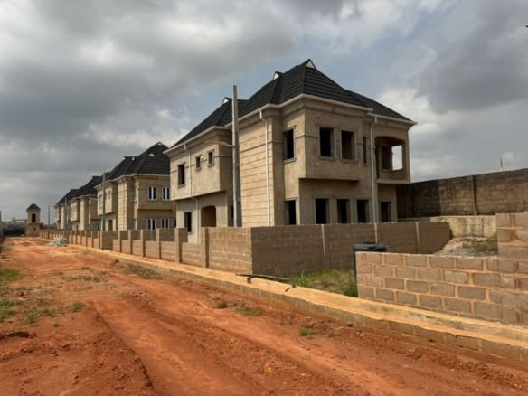 Royal Comfort Estate - Land with fully Detached Duplex in Redemption Camp