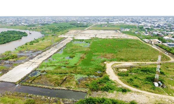 Estate-Ready 9 Hectares with C of O – Sangotedo Axis