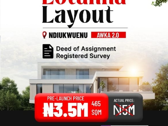 LOTANNA LAYOUT, NDIUKWUENU AWKA 2.0