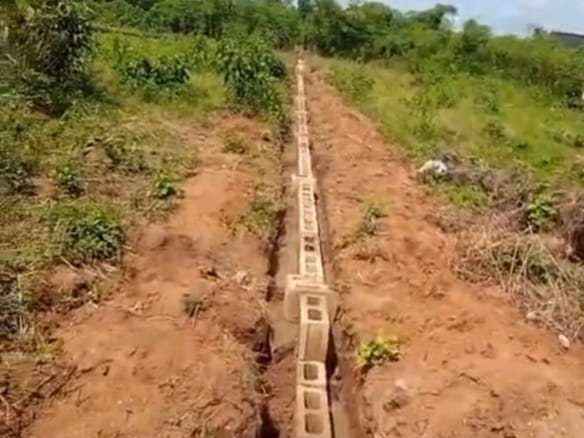 A plot of land with survey plan for sale at Adebowale, Akure