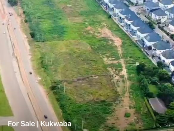 4,600sqm mixed use commercial plot in a serene environment in Kukwaba.